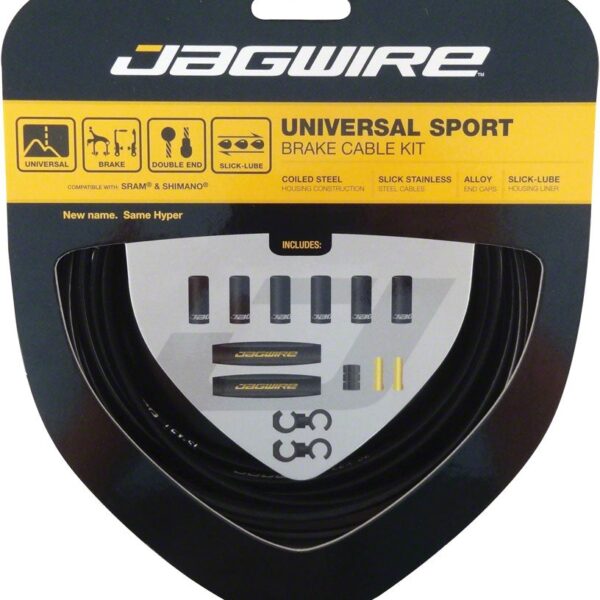 Vonti Universal Sport Brake Cable Kit – High-Performance Bike Cables, Black